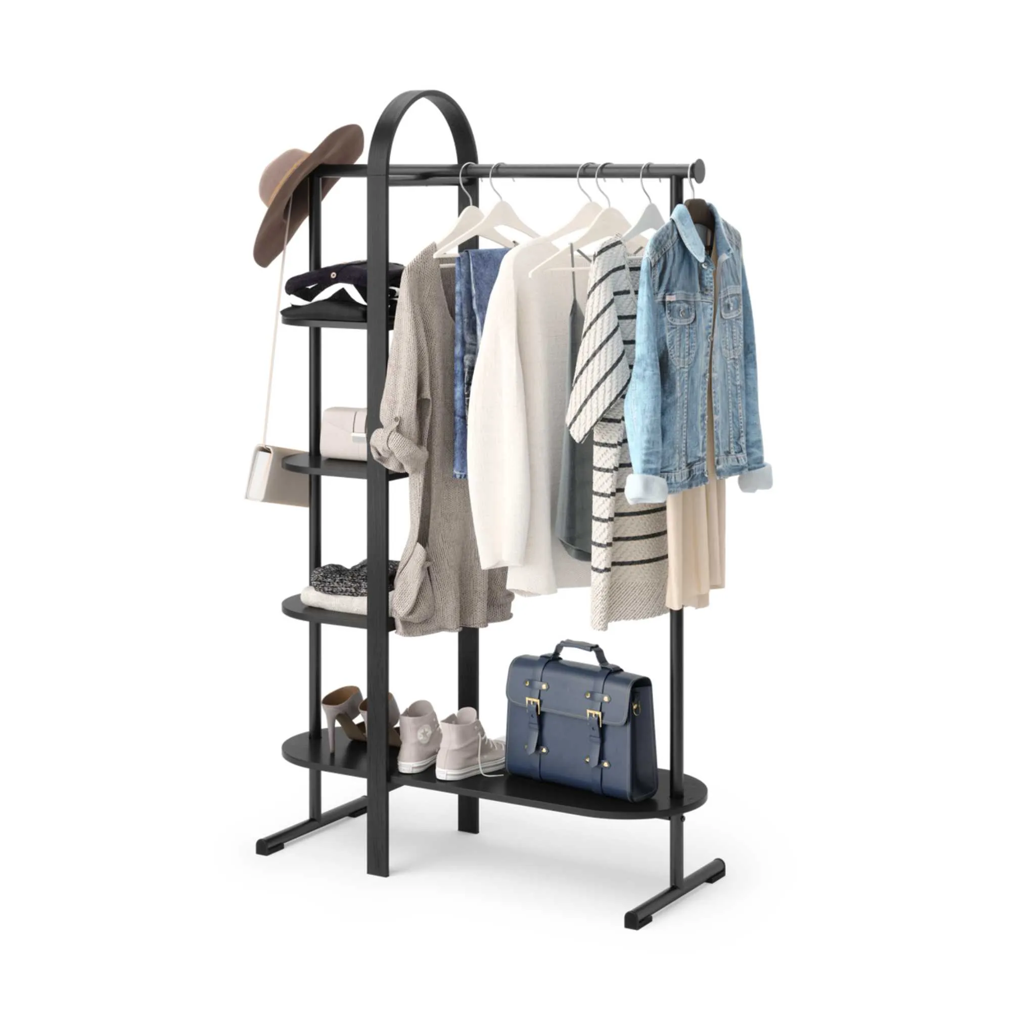 Umbra Bellwood garment rack, black