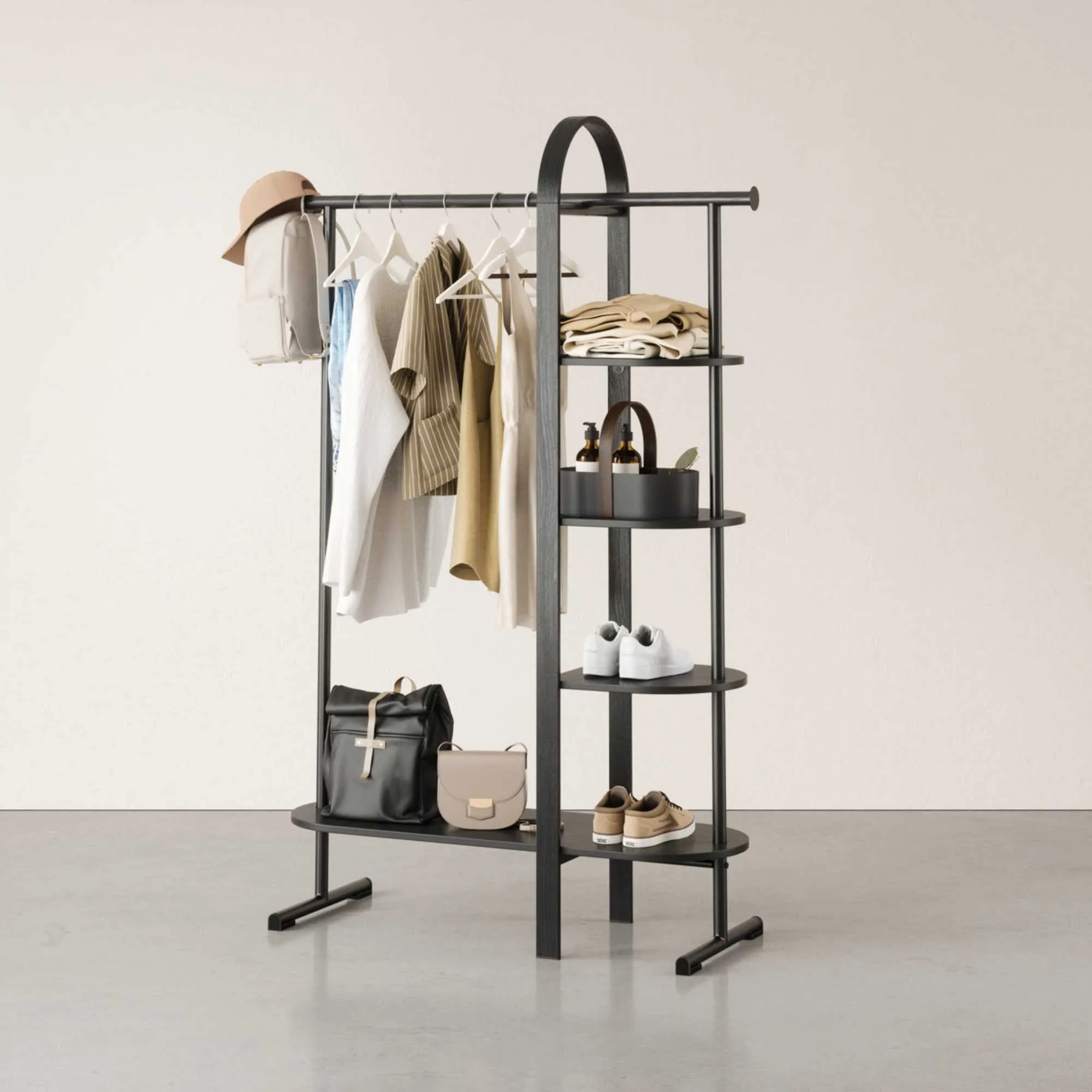 Umbra Bellwood garment rack, black