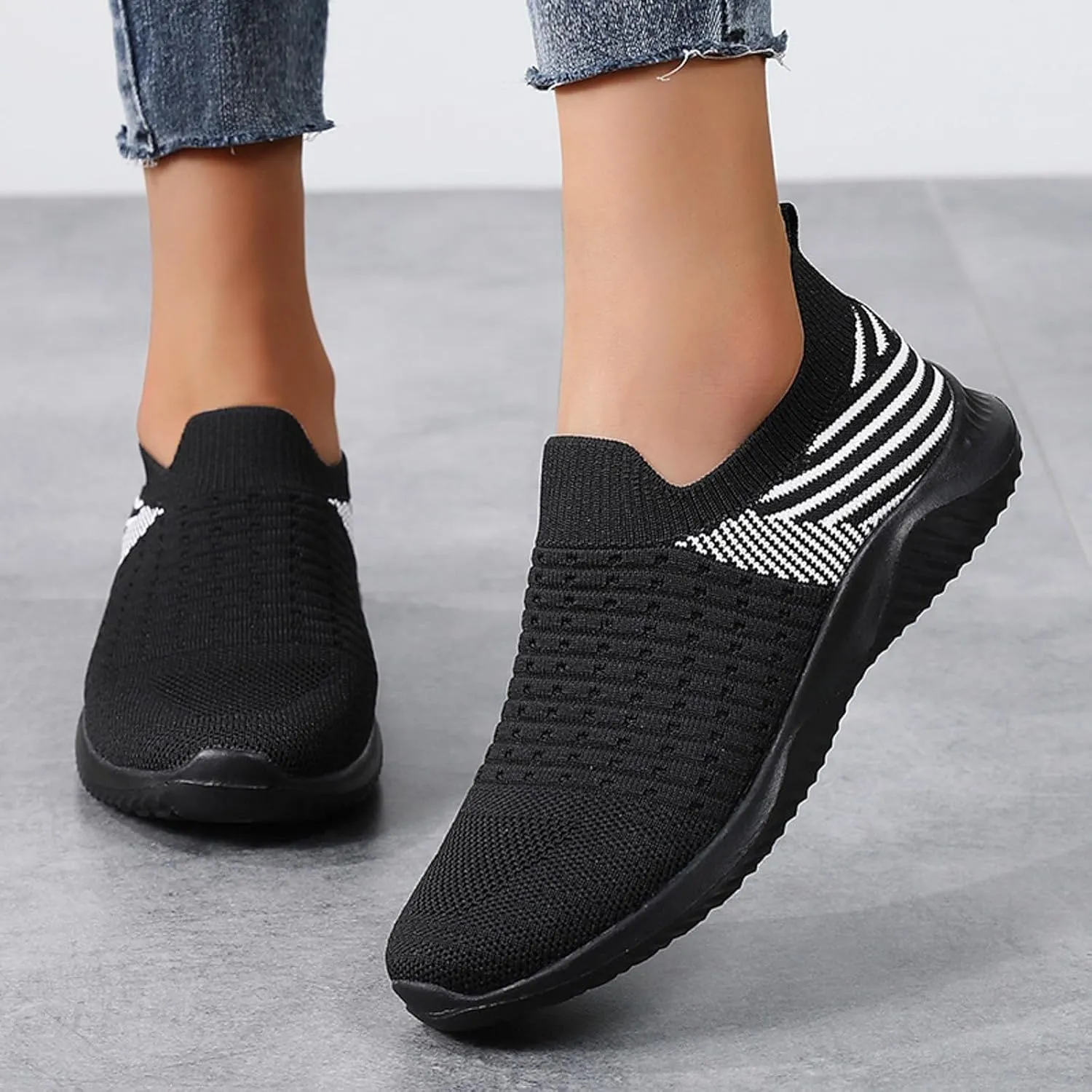 Womans Athletic Shoes Womens Walking Running Shoes Lightweight Breathable Tennis Shoes Non Slip Workout Sneakers